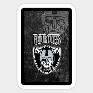 R8R Robots Sticker